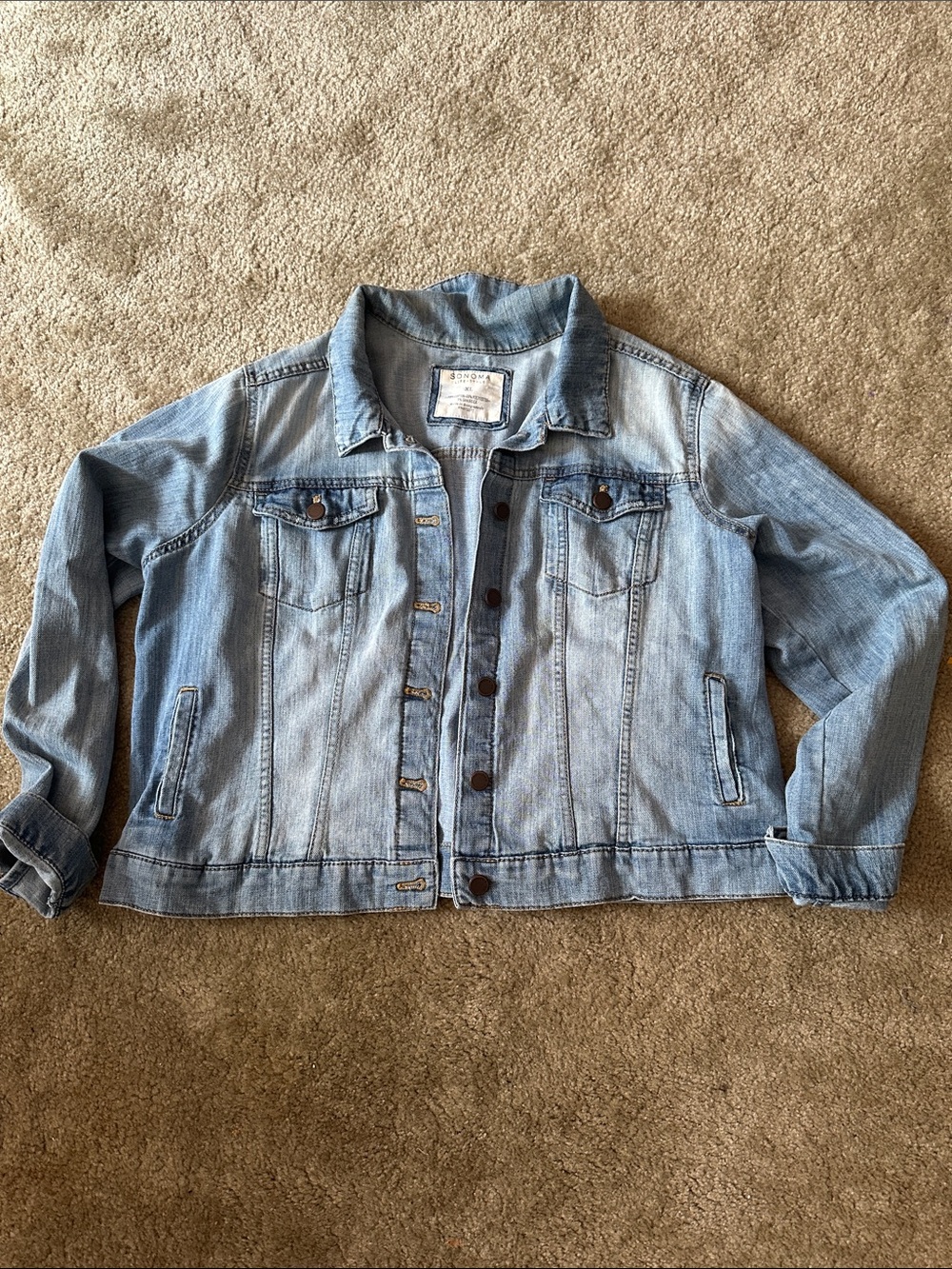 Sonoma Light Blue Denim Jacket